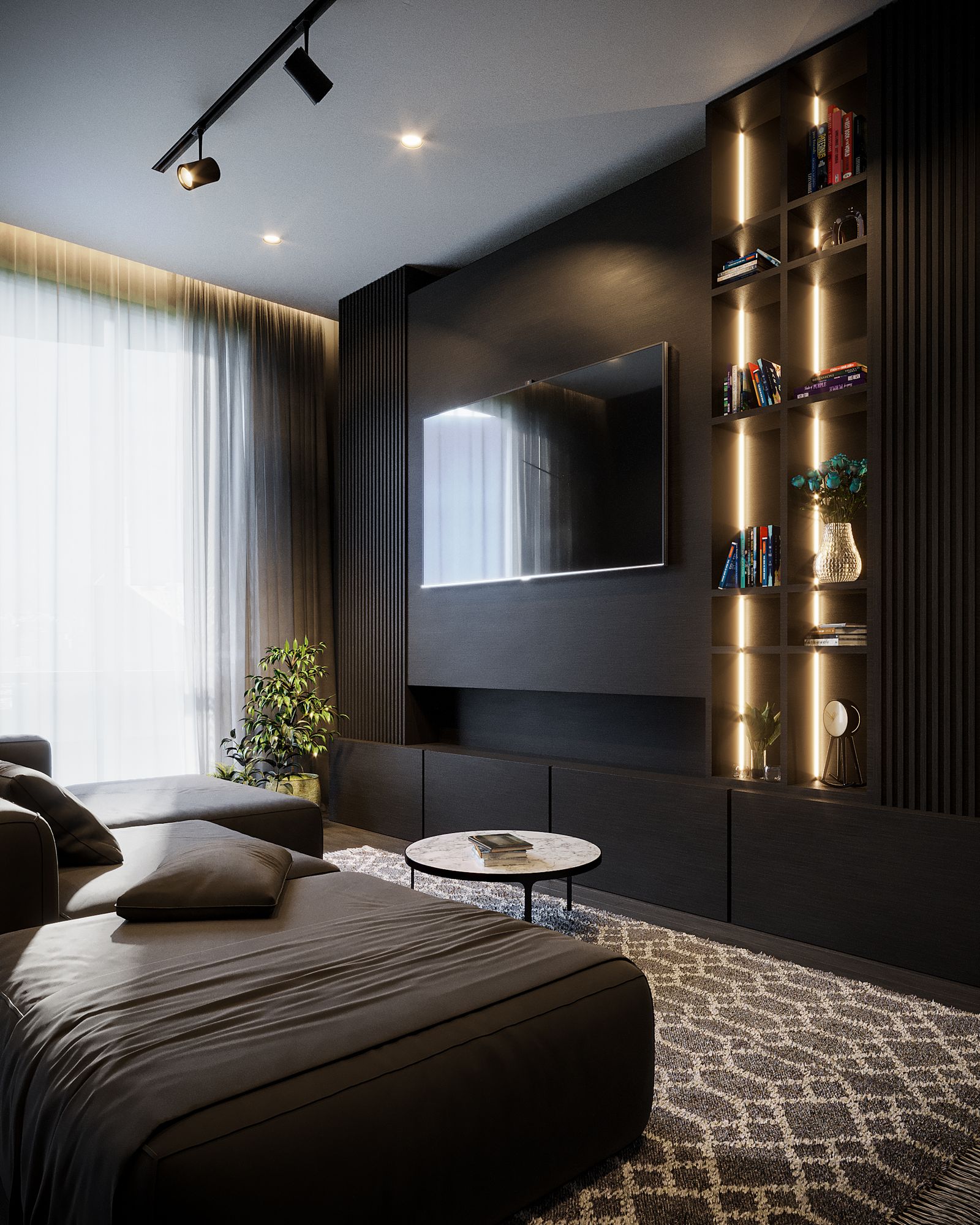 Northern Avenue Penthouse with Panoramic Terrace
